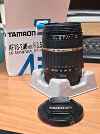 Tamron 18-200mm f/3.5-6.3 Di II VC per Canon (Stab