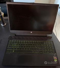 HP Pavilion Gaming –Ryzen 7–16GB RAM–NVIDIA GTX
