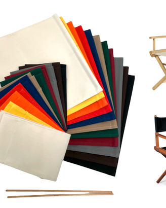 Set Tele  Sedia Regista,Schienale/Seduta/Bacchette