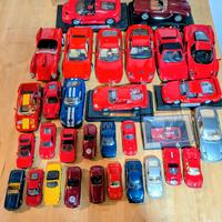 30 macchinine modellismo Ferrari in blocco