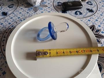 Ciuccio in Vetro Soffiato di Murano