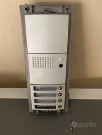 Pulsantiera Bticino a quattro chiamate serie SFERA