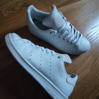Scarpa Adidas Stan Smith bianco pelle uomo  42