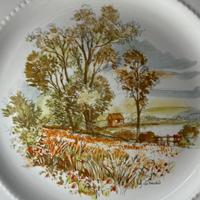 Piatto decorativo artistico Richard Ginori