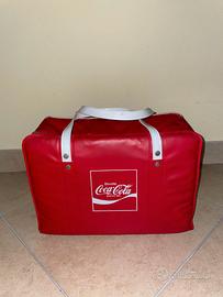 COCA COLA BORSA FRIGO BIFACCIALE VINTAGE ANNI '70