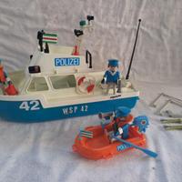 playmobil 3539 barca della polizia