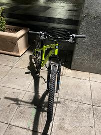 Rockrider st120 gialla mtb come nuova
