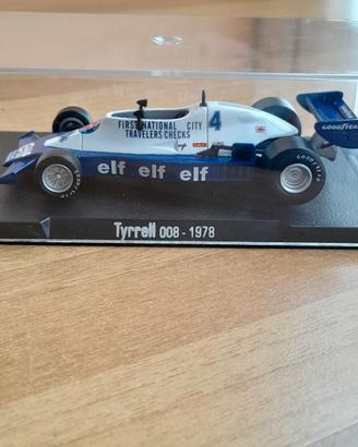 MODELLINO F1 1.43 RBA TYRRELL 008 1978