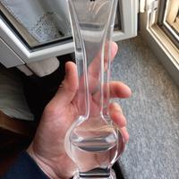 vaso in vetro cristallo marca Sevres