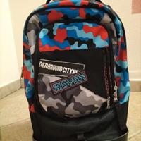 zaino Seven con trolley 6 ruote x scale