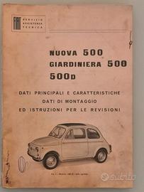 Manuale d'officina Fiat 500