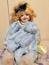 Bambola in porcellana vintage "Linea Dolly"