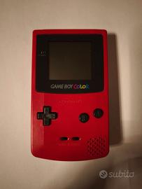 Game boy Color Nintendo Rosso