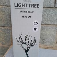 Albero decorativo" con 64 luci LED, forma di fior