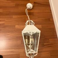 Lampadario a lanterna shabby chic