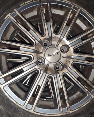 Gomme fiat 500 con cerchi in lega