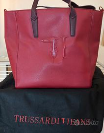Borsa Trussardi Jeans Rossa