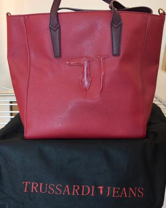 Borsa Trussardi Jeans Rossa