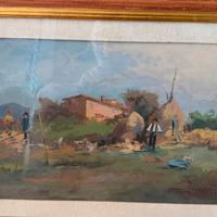 quadro a olio su tela