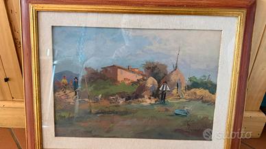 quadro a olio su tela