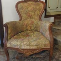 Poltrona vitange da restaurare
