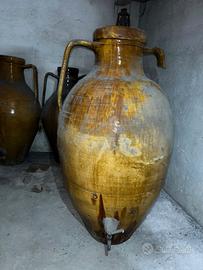 giare antiche fine '800 in terracotta - originali 