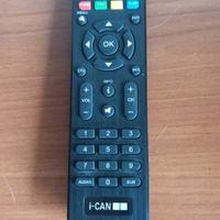 Telecomando per decoder satellitare i-CAN S490