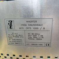 Inverter onda sinusoidale 1000VA in 48VDC out 220V