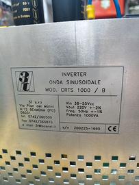 Inverter onda sinusoidale 1000VA in 48VDC out 220V