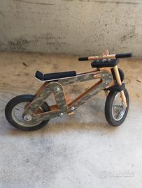 bicicletta bambino senza pedali in legno 