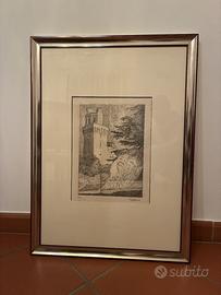 Quadro stampa d’arte firmata Artista G. Martini 79