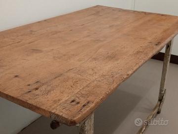 Antica spianatoia tavolo da cucina 