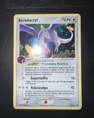Aerodactyl Holo 1/92 La Leggenda di Mew