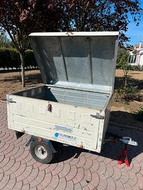 Carrello agricolo appendice zincato
