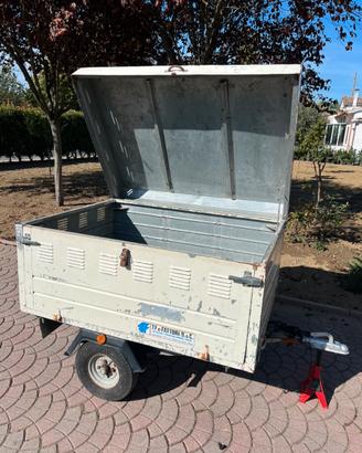 Carrello agricolo appendice zincato