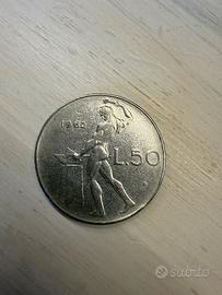 50 lire 1962