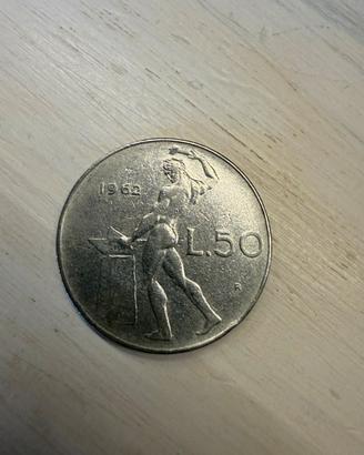 50 lire 1962