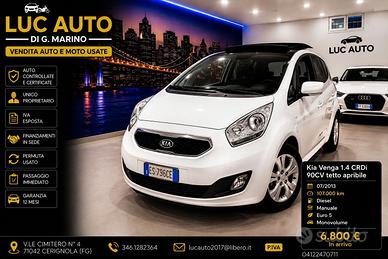Kia Venga 1.4 CRDi 90CV tetto apribile