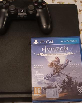 PS4 slim con 4 giochi