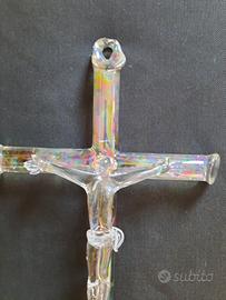 crocefisso in vetro