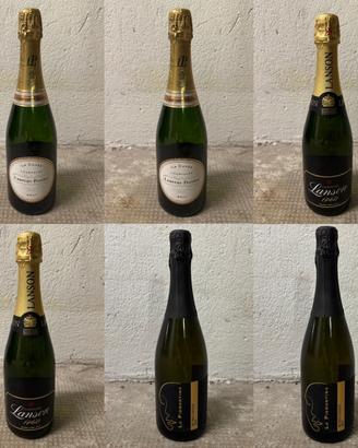 Box 6 Bottiglie Champagne e Metodo Classico