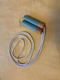 Corda per saltare vintage manici in legno tiffany