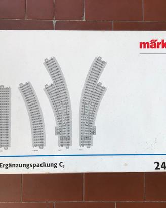 trenini MARKLIN confezione binari C 24903