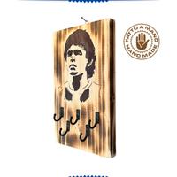 APPENDICHIAVI IN LEGNO DIEGO ARMANDO MARADONA