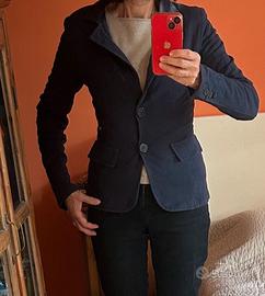 Blazer giacca felpa blu Talco S