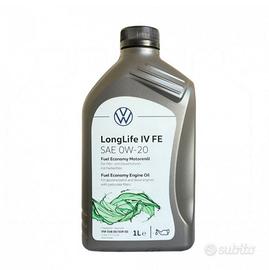 Olio originale VW Audi Cupra Seat Skoda 0w 20