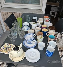 Tazze bicchieri vario 