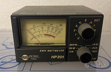 Rosmetro/Wattmetro ZETAGI HP 201