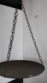 Antica Bilancia "Stadera" in Ferro/Ottone/Rame