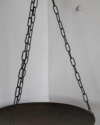 Antica Bilancia "Stadera" in Ferro/Ottone/Rame